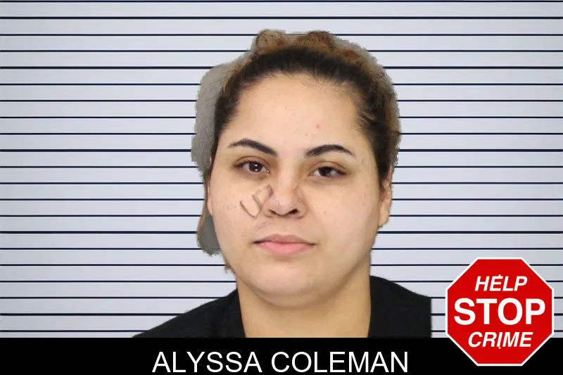 Alyssa Coleman mugshot – Cobb County , Georgia Alyssa Coleman mugshot