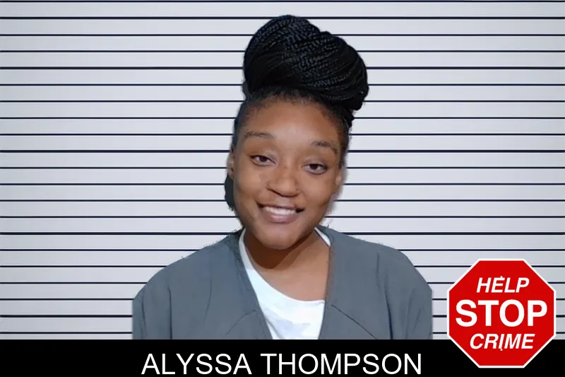 Alyssa Thompson mugshot