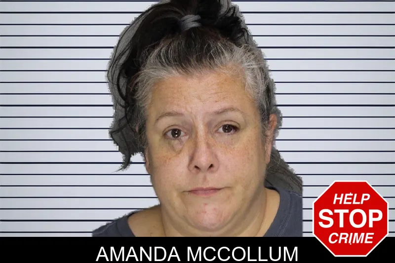 Amanda McCollum mugshot