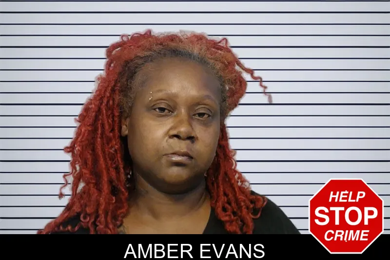 Amber Evans mugshot