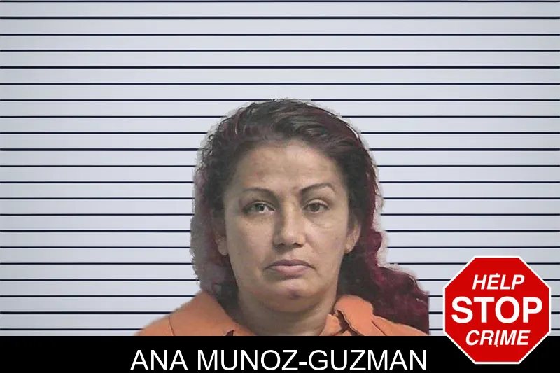Ana Munoz-Guzman mugshot – Colquitt County , Georgia Ana Munoz-Guzman mugshot