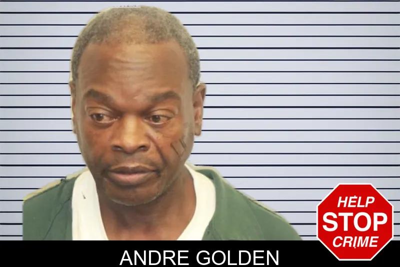 Andre Golden mugshot