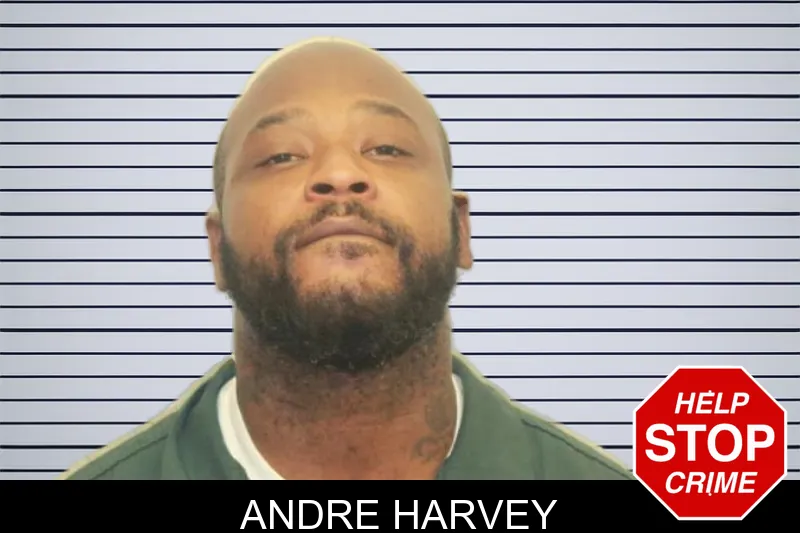Andre Harvey mugshot