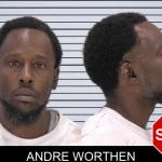 Andre Worthen mugshot