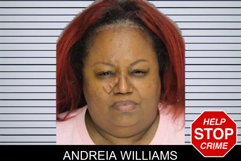 Andreia Williams mugshot