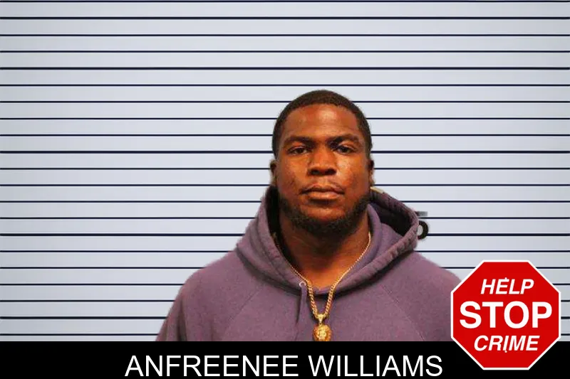 Anfreenee Williams mugshot
