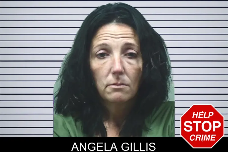 Angela Gillis mugshot