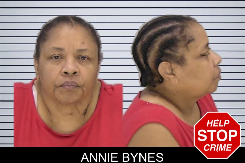 Annie Bynes mugshot