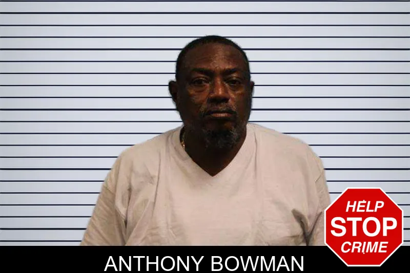 Anthony Bowman mugshot