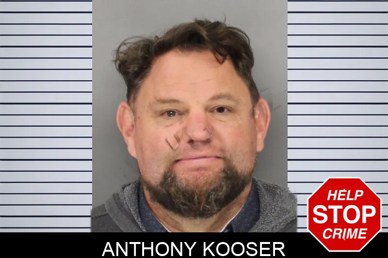 Anthony Kooser mugshot