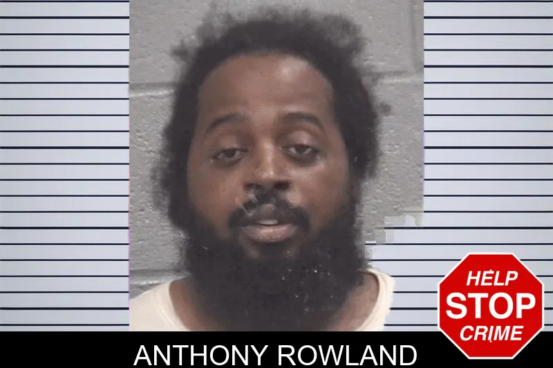 Anthony Rowland mugshot