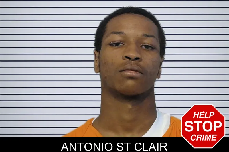 Antonio St Clair mugshot – Bibb County , Georgia Antonio St Clair mugshot