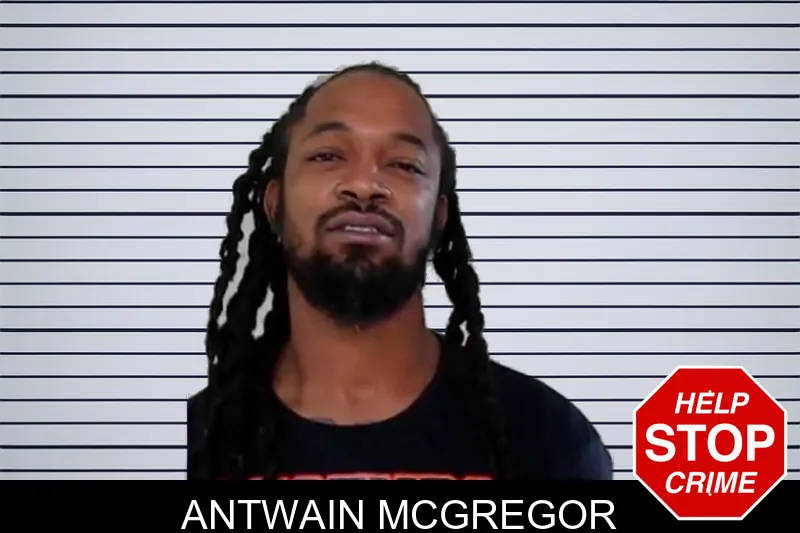 Antwain McGregor mugshot