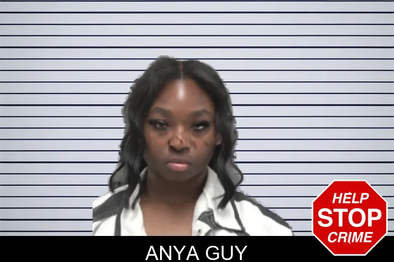 Anya Guy mugshot