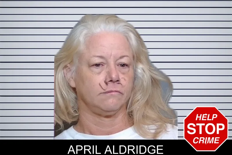 April Aldridge mugshot