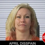 April Disspain mugshot – Lumpkin County , Georgia April Disspain mugshot
