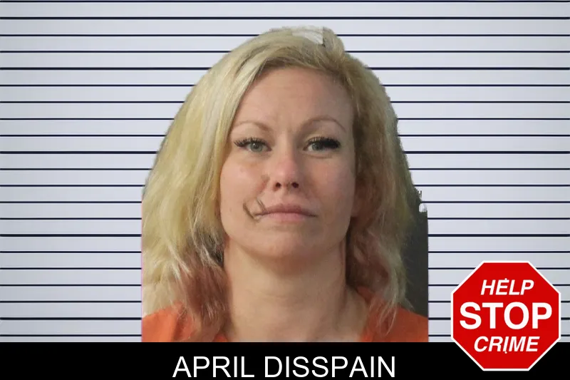 April Disspain mugshot – Lumpkin County , Georgia April Disspain mugshot