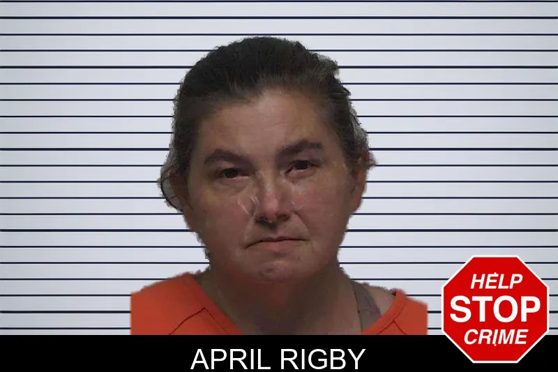 April Rigby mugshot