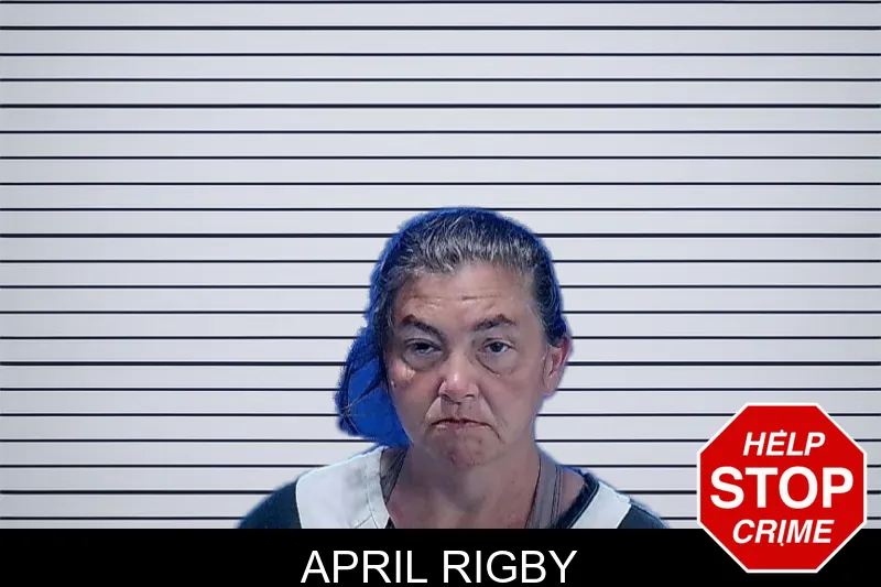 April Rigby mugshot