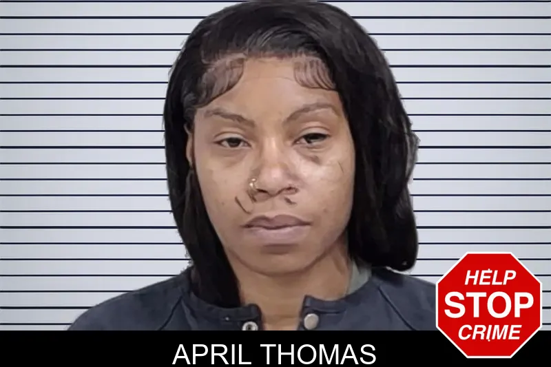 April Thomas mugshot – Lowndes County , Georgia April Thomas mugshot