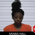 Arabia Hall mugshot
