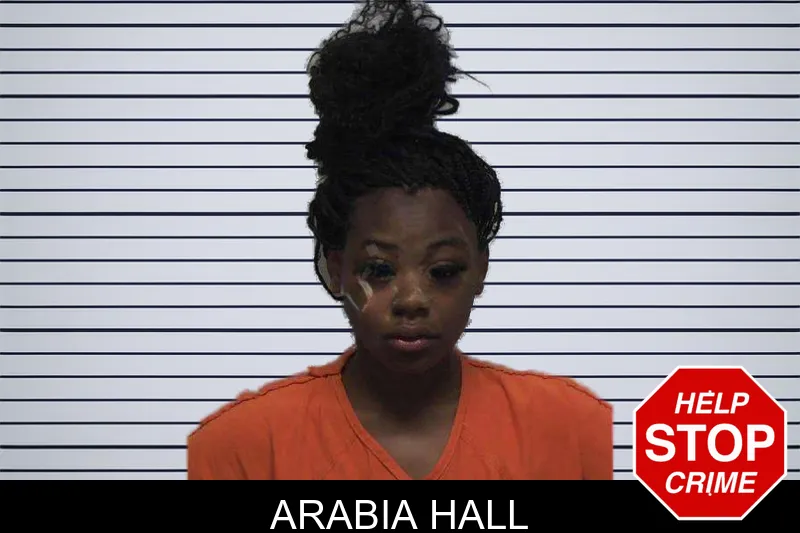 Arabia Hall mugshot