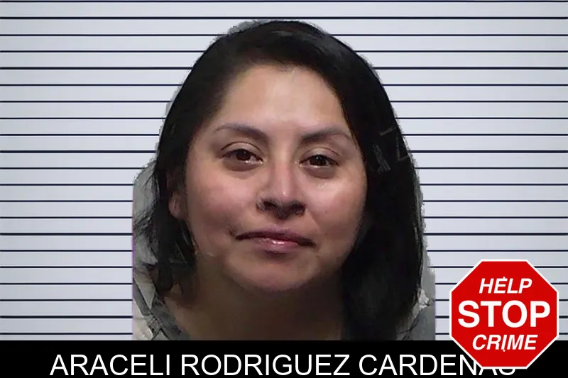 Araceli Rodriguez Cardenas mugshot – Tift County , Georgia Araceli Rodriguez Cardenas mugshot