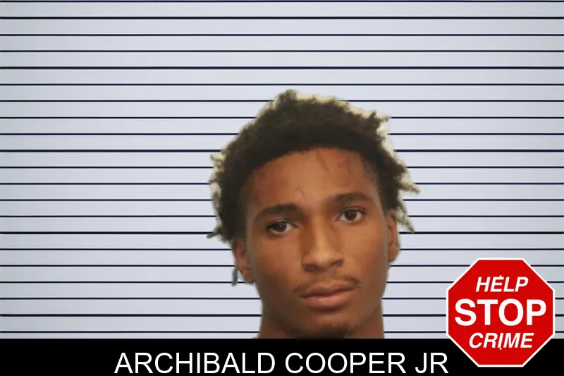 Archibald Cooper Jr mugshot