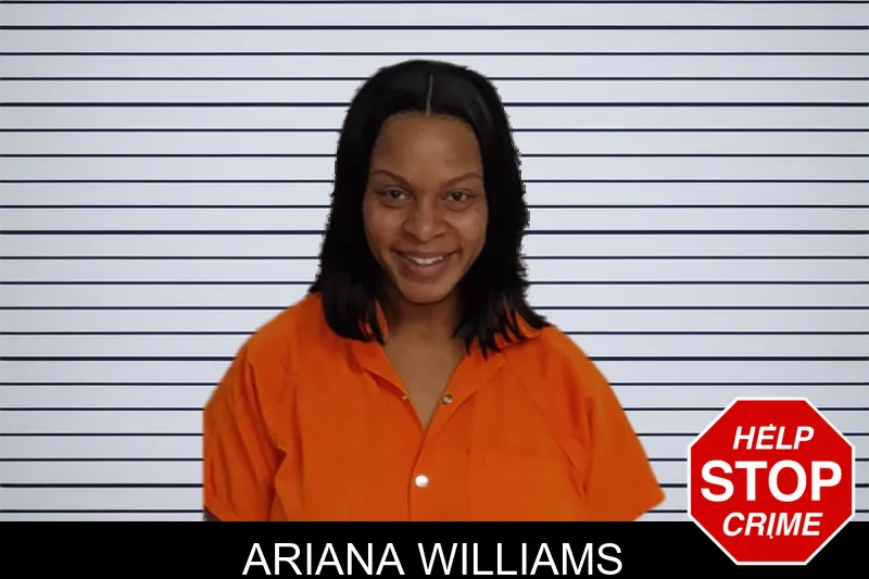Ariana Williams mugshot