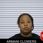 Armani Clowers mugshot