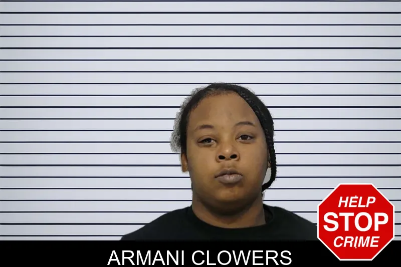 Armani Clowers mugshot