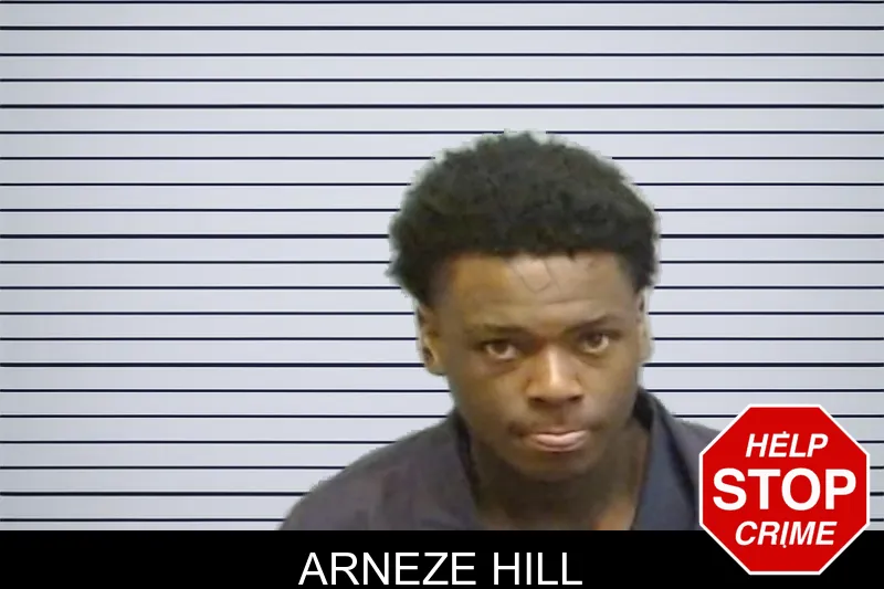 Arneze Hill mugshot