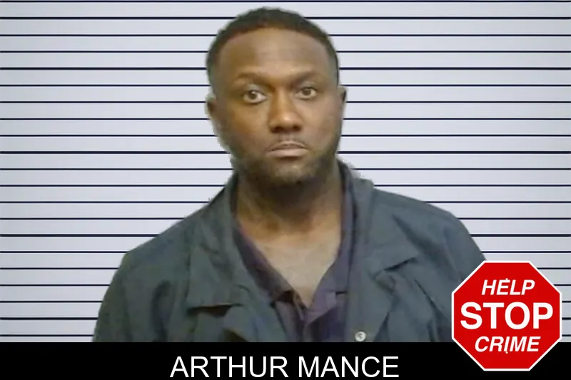 Arthur Mance mugshot