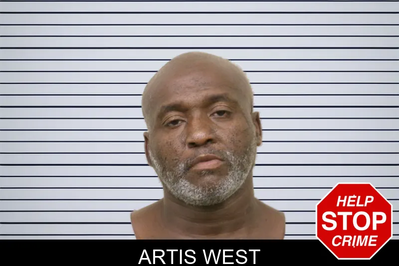 Artis West mugshot