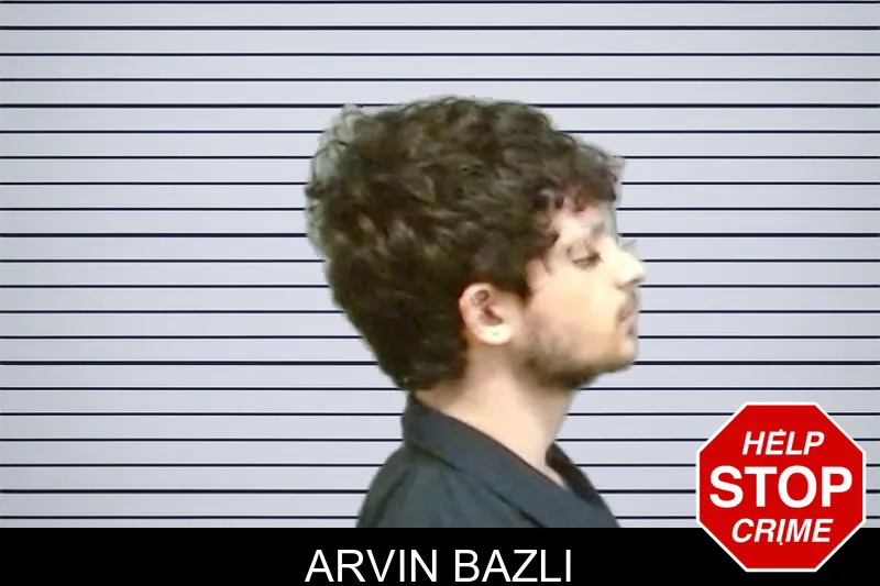 Arvin Bazli mugshot