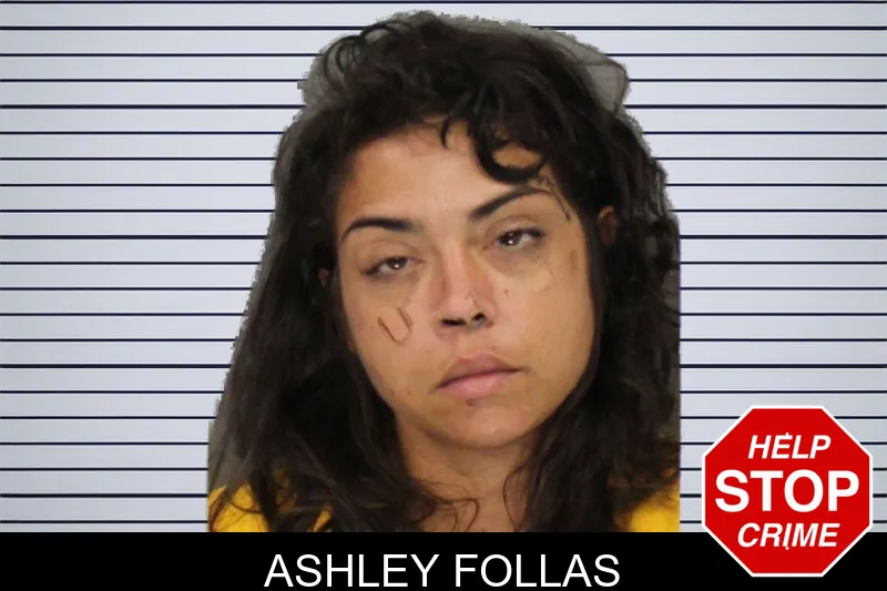 Ashley Follas mugshot