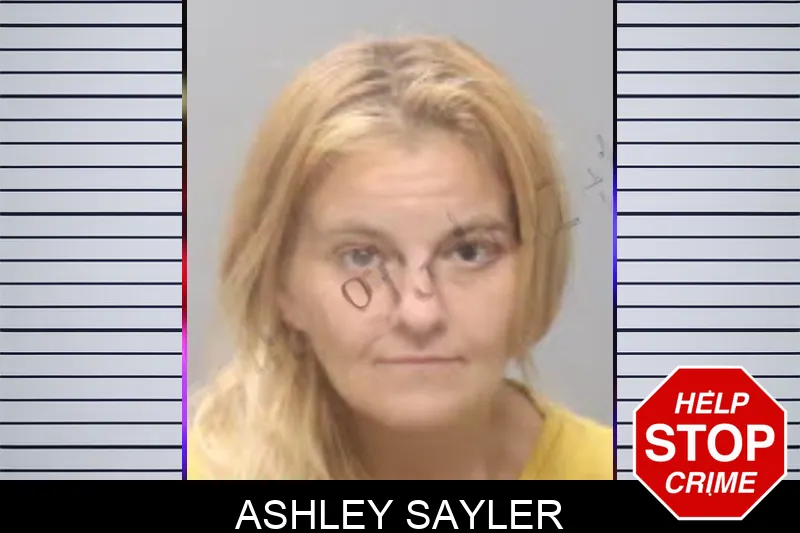 Ashley Sayler mugshot – Muscogee County , Georgia Ashley Sayler mugshot