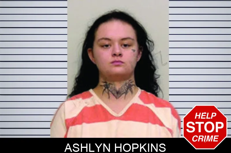 Ashlyn Hopkins mugshot