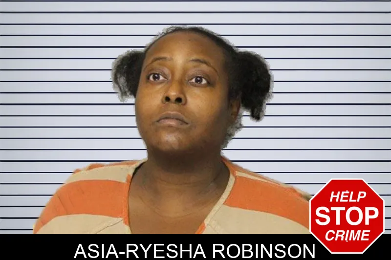 Asia-Ryesha Robinson mugshot – Hall County , Georgia Asia-Ryesha Robinson mugshot