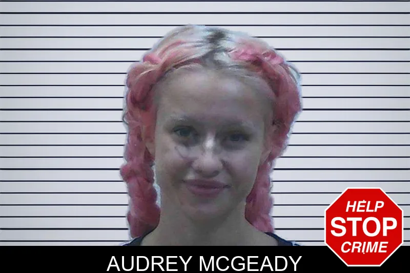 Audrey McGeady mugshot