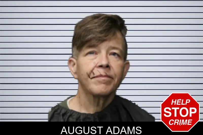 August Adams mugshot – Forsyth County , Georgia August Adams mugshot