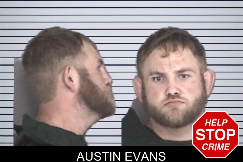Austin Evans mugshot
