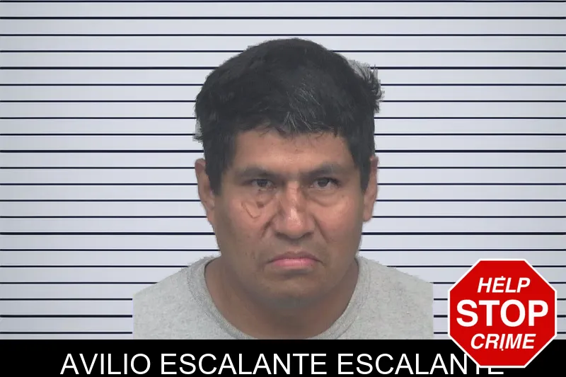 Avilio Escalante Escalante mugshot