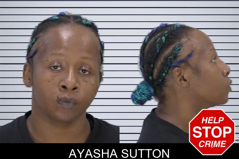 Ayasha Sutton mugshot – Richmond County , Georgia Ayasha Sutton mugshot