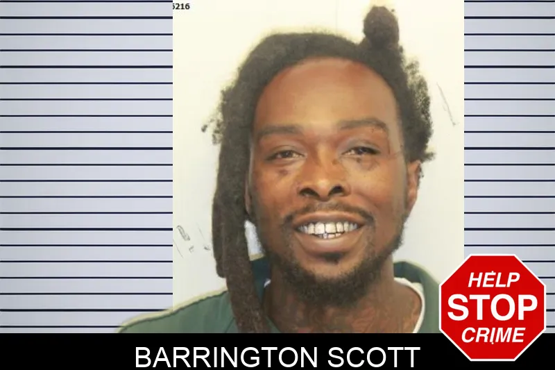 Barrington Scott mugshot – Chatham County , Georgia Barrington Scott mugshot