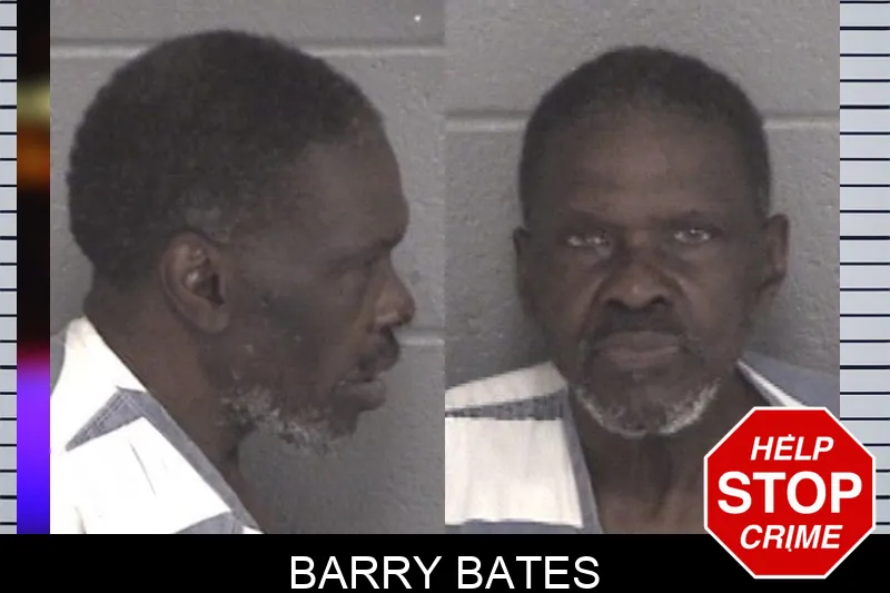 Barry Bates mugshot
