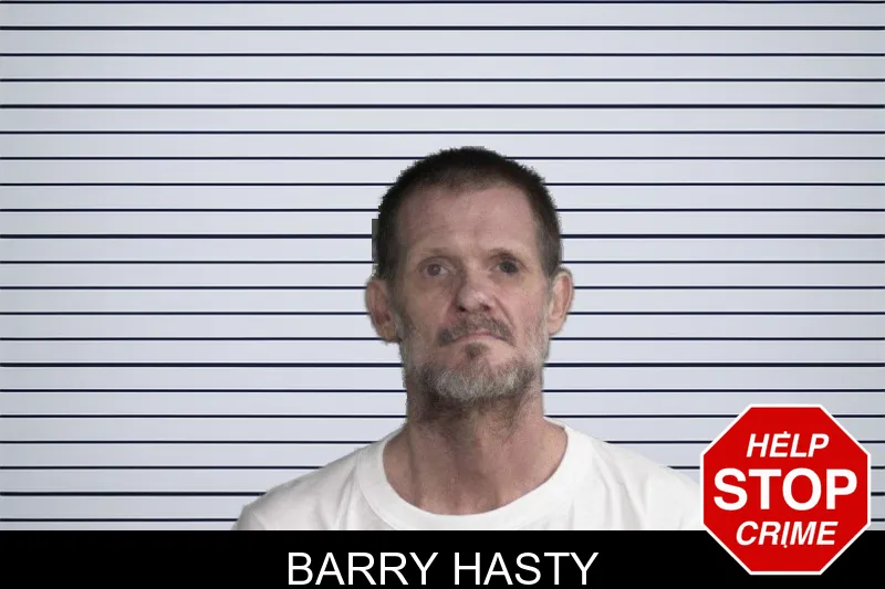 Barry Hasty mugshot