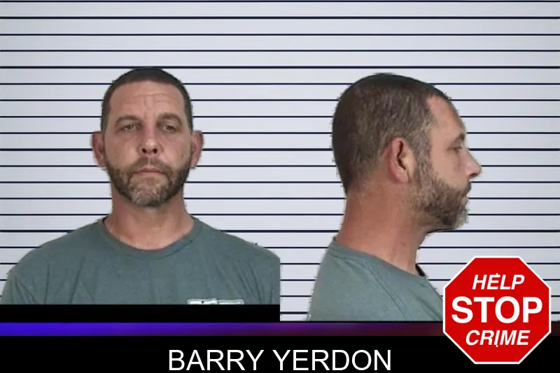 Barry Yerdon mugshot – Camden County , Georgia Barry Yerdon mugshot