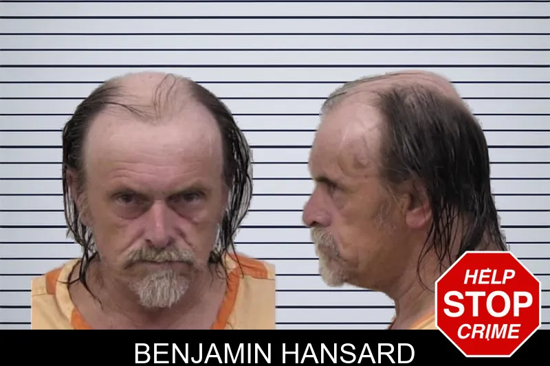 Benjamin Hansard mugshot
