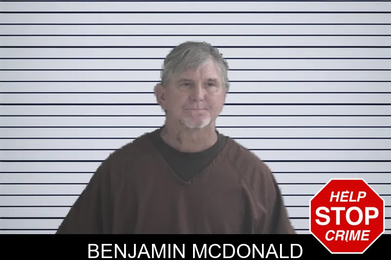 Benjamin McDonald mugshot – Brantley County , Georgia Benjamin McDonald mugshot